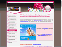 Tablet Screenshot of mini-kreuzfahrten.geschenkgutscheine-erlebnisgeschenke.de
